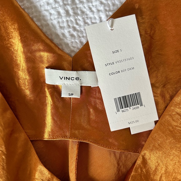 Vince V Neck Maxi Slip Dress - Picture 4 of 4